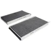 Image de PURRO Filtre d'habitacle PUR-PC3008C-2 Filtre à charbon actif Hauteur: 31 Largeur: 170 Longueur: 322 Compatible avec BMW 5 Berline E60 5 Touring E61 6 Coupé E63 6 Cabriolet E64, ALPINA B5 E60