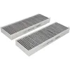 Image de PURRO Filtre d'habitacle PUR-PC2008C-2 Filtre à charbon actif Hauteur: 30 Largeur: 96 Longueur: 290 Compatible avec VW Polo II Coupé 86C, 80 Transporter T3 Camion plate-forme/Châssis 24, OPEL, DS