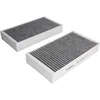 Image de PURRO Filtre d'habitacle PUR-PC3034C-2 Filtre à charbon actif Hauteur: 40 Largeur: 134 Longueur: 254 Compatible avec MERCEDES-BENZ Classe ML W164 Classe R W251, V251 GL X164