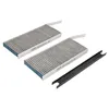 Image de PURRO Filtre d'habitacle PUR-PC2035AG-2 Filtre à particules Hauteur: 23 Largeur: 110 Longueur: 274 Compatible avec MERCEDES-BENZ Citan Van W415 Citan Tourer/Break 415 Citan Mixto W415, OPEL, RENAULT