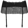 Image de Obsessive Porte-Jarretelle Sexy Klarita Garter Belt, Noir,L-XL