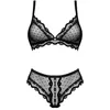 Image de Obsessive Ensemble de marbre Noir L-XL