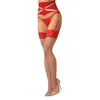 Image de Obsessive   Bas Matildea   Rouge, rouge x, XXL-3XL