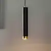 Image de EMIBIG LIGHTING Suspension Kumo longue noir/or à 1 lampe