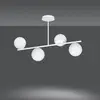 Image de EMIBIG LIGHTING Plafonnier Kabo, 1 bras, blanc, à 4 lampes