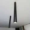 Image de EMIBIG LIGHTING Spot pour plafond Tecno 1XL, acier, GU10, hauteur 60 cm, noir