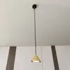 Image de EMIBIG LIGHTING Suspension Elit, à 1 lampe, dorée, suspension métallique 1 m