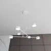 Image de EMIBIG LIGHTING Suspension Modus 6, acier, à 6 lampes, GX 53, blanc
