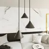 Image de EMIBIG LIGHTING Suspension Elit, à 3 lampes, Ø 20 cm, noir, métal, GX53