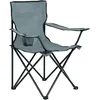 Image de AKORD Chaise de Camping Pliante ANTER | Étanche et Légère pour Pêche, Jardin, Plage | 50x50x80 cm | Supporte Jusqu'à 110 kg | Gris