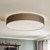 Image de TK Lighting Plafonnier Rondo, gris Ø 80 cm