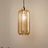 Image de TK Lighting Suspension Marco Green, à 1 lampe, marron