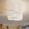 Image de TK Lighting Plafonnier Mona à 5 lampes, blanc