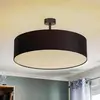 Image de TK Lighting Plafonnier Rondo avec distance, gris foncé Ø 60cm