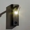 Image de TK Lighting Applique murale LED Enzo angulaire avec interrupteur, noir