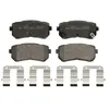 Image de BRECK Plaquettes de freins Arrière avec indicateur d'usure avec palpeur d'usure intégré avec accessoires 25292 00 702 00