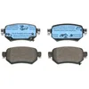 Image de BRECK Plaquettes de freins Arrière avec indicateur d'usure Épaisseur 15,4mm avec accessoires 22349 00 704 00 Compatible avec MAZDA 6 Break GJ, GL 6 Berline GJ, GL 6 Van/Break GJ