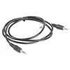 Image de LANBERG Câble stéréo Jack 3.5mm Mâle/Jack 3,5mm mâle 1,2 m Noir