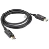 Image de LANBERG Cable DISPLAYPORT Macho Macho 4K Negro 1.8M
