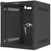 Image de LANBERG ARMARIO Rack 10 â  MONTAJE en PARED 6U / 280X310 Para AUTOARMAS (PAQUETE Plano) Con PUERTA DE Cristal Black