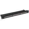 Image de LANBERG PPS7-1024-B PATCH PANEL 24 PUERTOS 1U CAT.7 FTP NEGRO