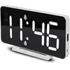 Image de Green Blue GB383 Horloge avec Alarme et thermomètre Vert-Bleu Blanc