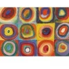 Image de Interdruk Art Collection - Kandinsky - Carrés et cercles concentriques