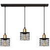 Image de Suspension avec fil EDISON 3xE27/60W/230V