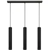 Image de Helam TUBA Plafonnier Barre Droite Noir 60cm