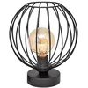 Image de Helam MERCURE Lampe à Poser Noir 24cm
