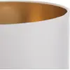 Image de HELam Abat-jour Alba, Ø 20 cm, E27, blanc/doré