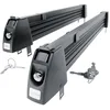 Image de Mossa Porte-Skis sur Toit de Voiture - Noir - pour 5 Paires de Skis ou 4 Snowboards