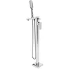Image de Omnires PM7433CR, Robinet de baignoire sur pied Parma, Chrome