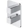 Image de Omnires PM7436CR Parma Robinet thermostatique de Douche et de Baignoire à encastrer, Grey