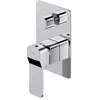 Image de Omnires SL7735CR Slide Robinetterie de Douche et de Bain encastrée, Grey