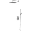 Image de Omnires SYSFR17CR Fresh Système de Douche encastré, Chrome