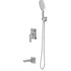 Image de Omnires SYSPMW01CR Parma Système de Baignoire encastré, Chrome