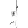 Image de Omnires SYSYW01NI Y Système de Baignoire encastré, Nickel