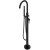Image de Omnires Y1233BL Y Robinet de Baignoire sur Pied, Black