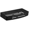 Image de Omnires UN10331BL UNI Panier de Douche, 30 x 5 x 13 cm, Black