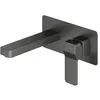Image de Omnires SL7715GR Slide Robinet de lavabo encastré, Graphite
