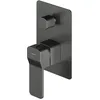 Image de Omnires SL7735GR Slide Robinetterie de Douche et de Bain encastrée, Graphite