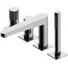 Image de Omnires CT8032CR Contour Robinet de Baignoire 4 Trous, Chrome