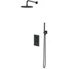 Image de Omnires SYSCT11AT Contour Système de Douche thermostatique encastré, Anthracite