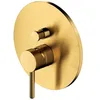 Image de Omnires Y1235GLB Y Robinetterie de Douche et de Bain encastrée, Gold