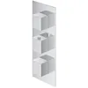 Image de Omnires FR7138ROCR Fresh Robinet thermostatique de Douche et de Bain, 3 Sorties, encastré (élément extérieur), Grey