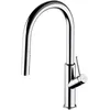 Image de Omnires BE6455CR Bend Robinet de Cuisine, Grey