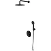 Image de Omnires SYSYT05BL Y Système de Douche thermostatique encastré, Black