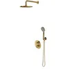 Image de Omnires SYSYT05GL Y Système de Douche thermostatique encastré, Gold
