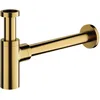 Image de Omnires A186GLB SYFON Siphon de lavabo décoratif, Brushed Gold